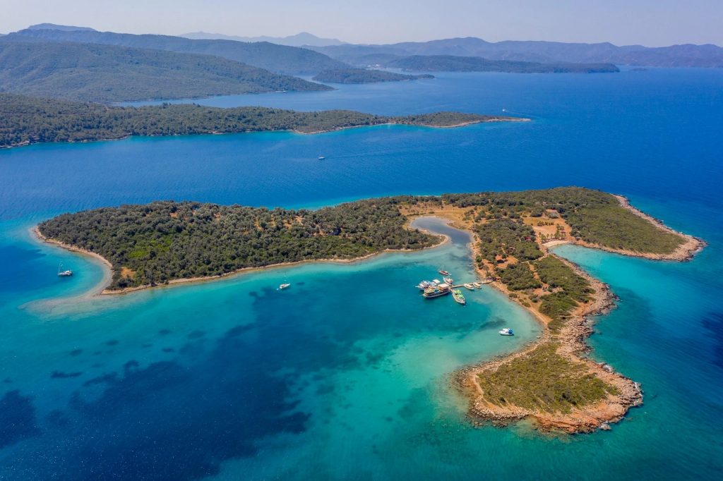 Charming harbor in Bodrum