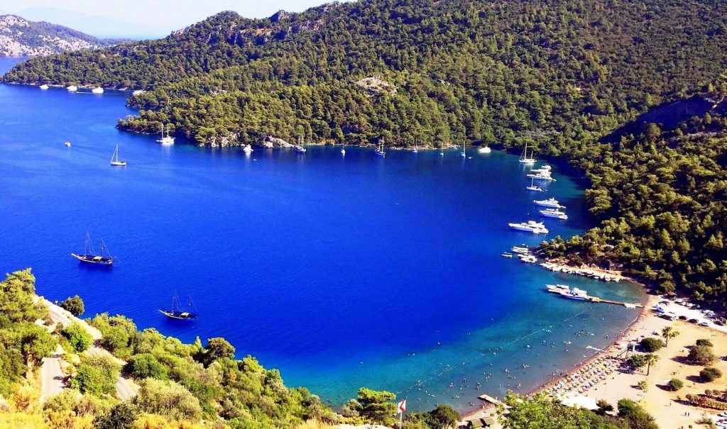 Crystal clear waters of the Turkish Riviera